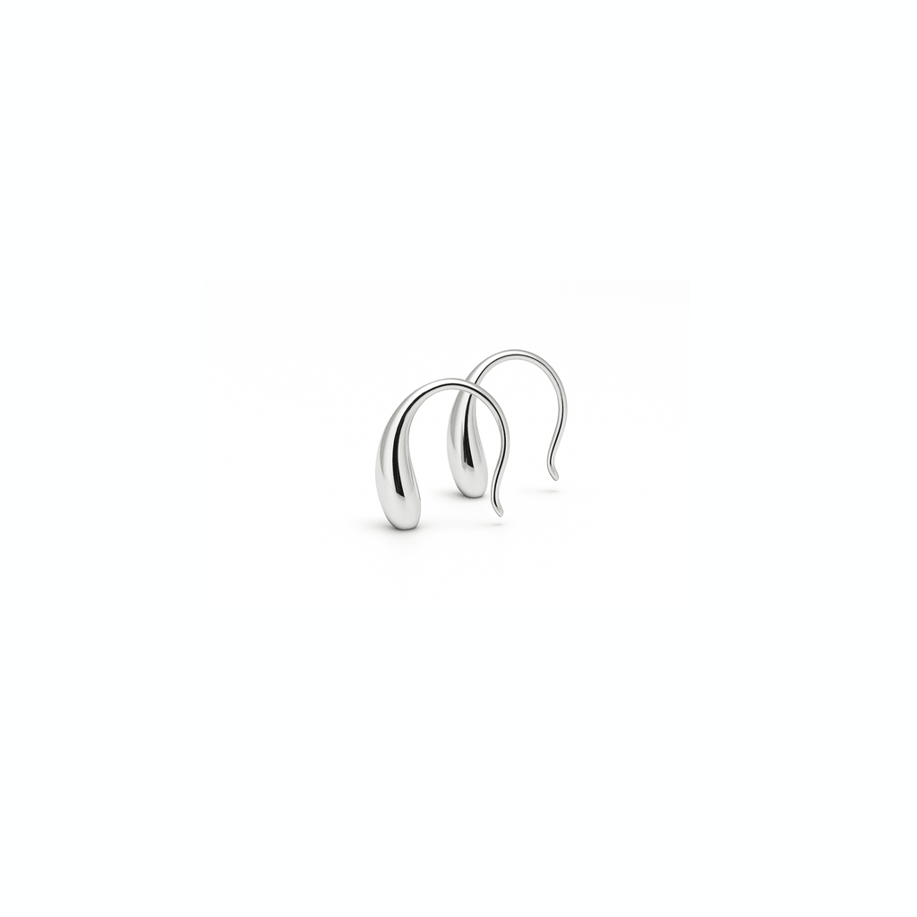 Grace Earrings - RIEN Grace Earrings Fluid half - hoop earrings