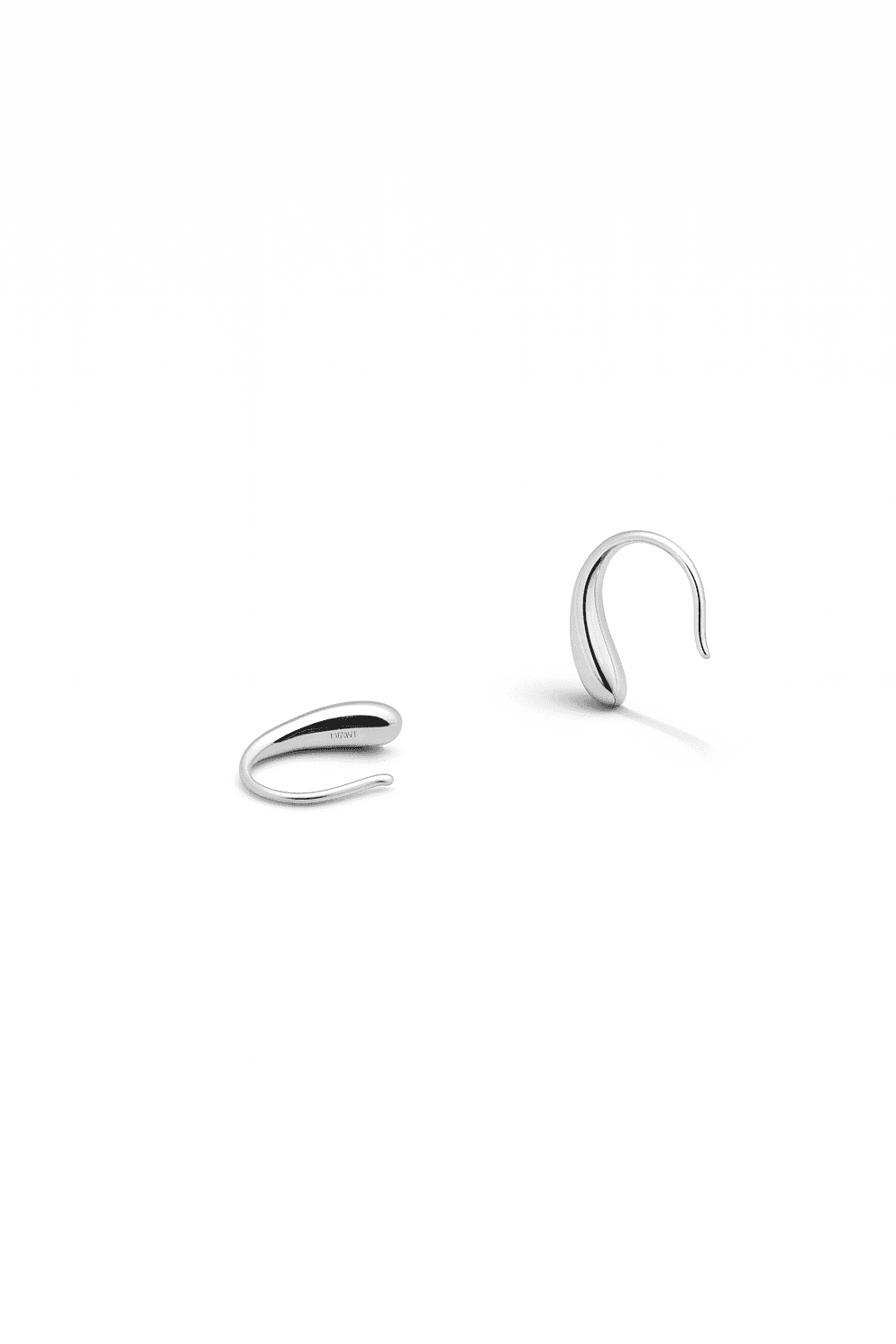 Grace Earrings - RIEN Grace Earrings Fluid half hoop earrings
